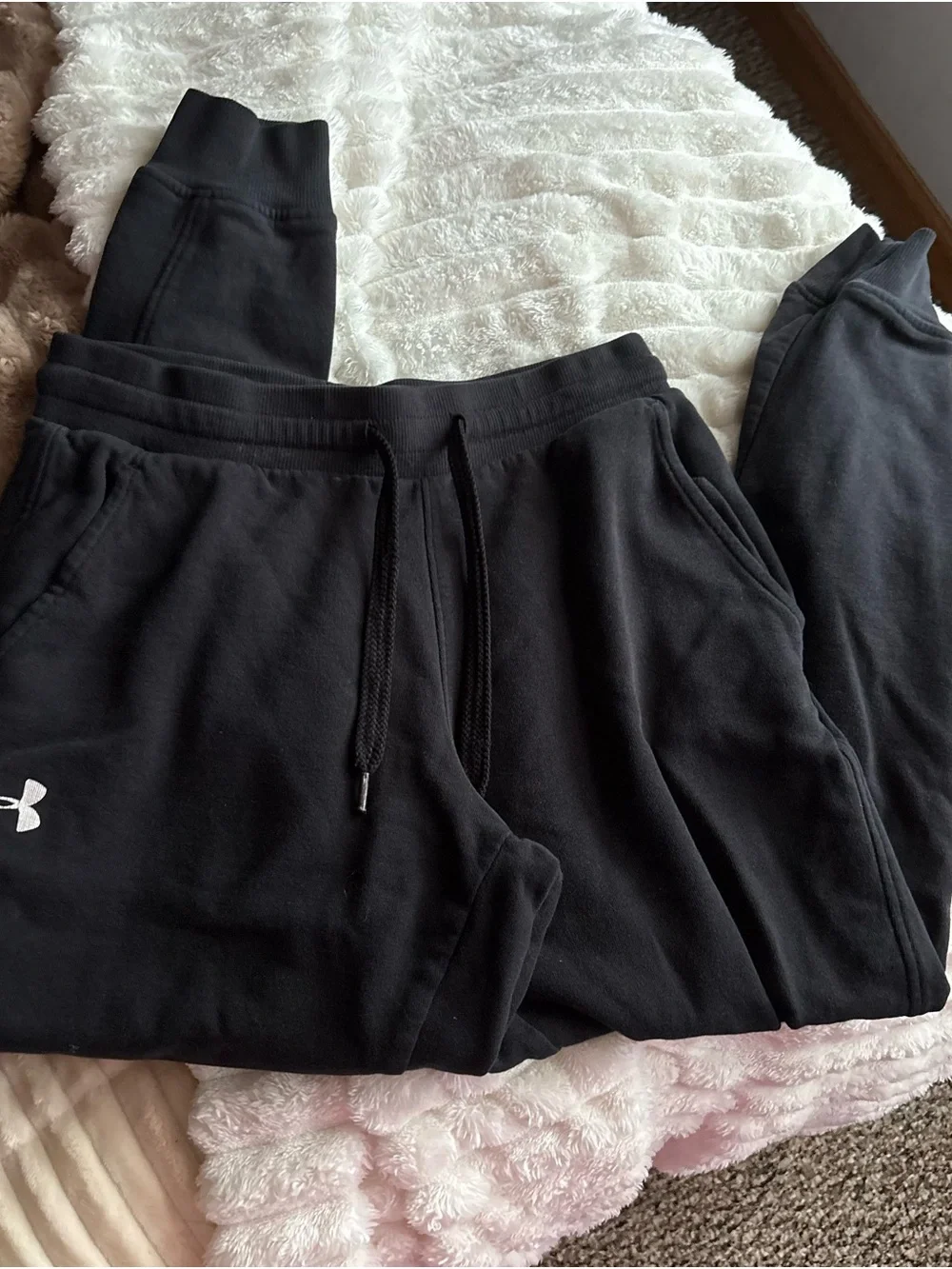 Under Armour Black Fleece Jogger Sweatpants